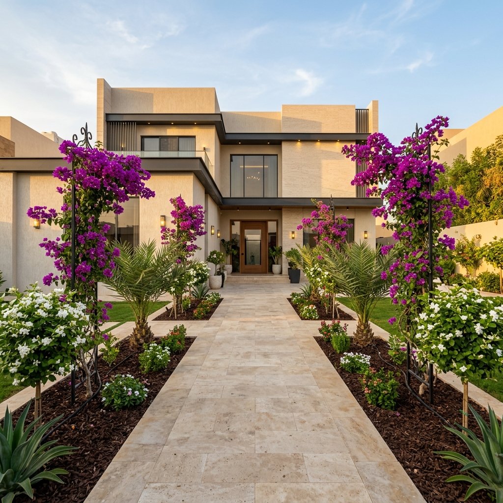 زراعة أشجار ونباتات بجازان